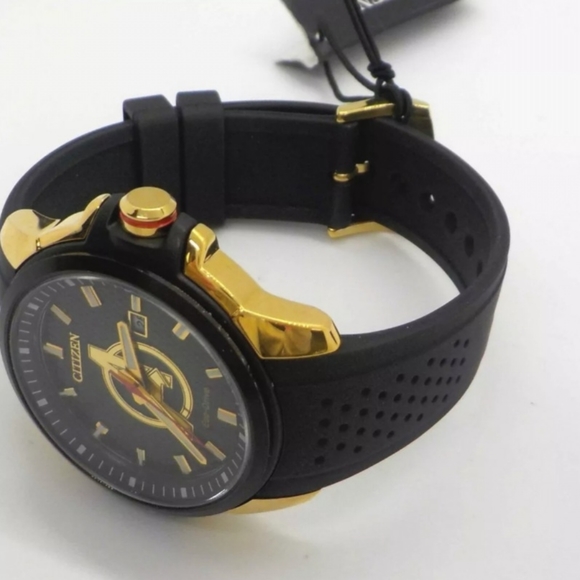 ***NEW*** Citizen Eco-Drive Marvel Avengers Black Dial Men's Watch - Picture 7 of 12